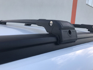 Renault Lodgy 2013-2022 Roof rack (cross bars) for integrated roof rails lockable WingCarrier V2 (2 pcs) Gray photo 22