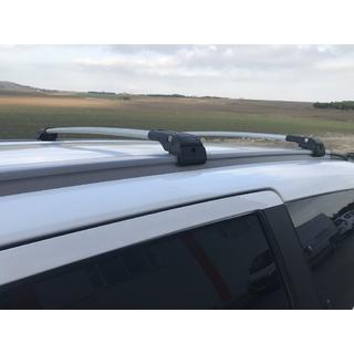 Roof rack (cross bars) for integrated roof rails lockable WingCarrier V2 (2 pcs) Dacia Lodgy 2012-2022 photo 2