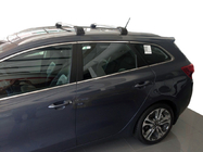 Kia Ceed 2012-2018 Roof rack (cross bars) for integrated roof rails lockable WingCarrier V2 (2 pcs) Black photo 1