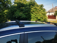 Kia Sportage 2015-2021 Roof rack (cross bars) for integrated roof rails lockable WingCarrier V2 (2 pcs) Gray photo 2