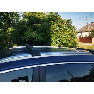 Roof rack (cross bars) for integrated roof rails lockable WingCarrier V2 (2 pcs) photo 2