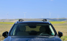 Volvo XC90 2015- Roof rack (cross bars) for integrated roof rails lockable WingCarrier V2 (2 pcs) photo 2