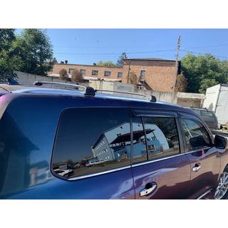 Roof rack (cross bars) for integrated roof rails lockable WingCarrier V2 (2 pcs) Lexus LX570/450d 2008-2022 photo 2