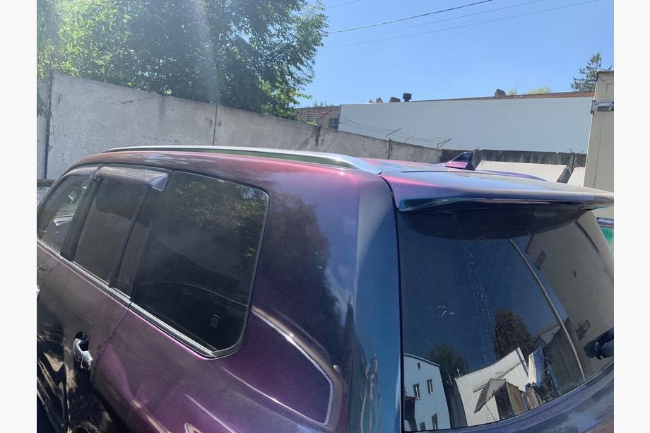 Lexus LX570/450d 2008-2022 Roof rack (cross bars) for integrated roof rails lockable WingCarrier V2 (2 pcs) Black Image