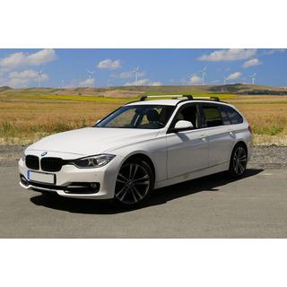 Roof rack (cross bars) for integrated roof rails lockable WingCarrier V2 (2 pcs) BMW 5 Series F10/F11 2010–2016 photo 1