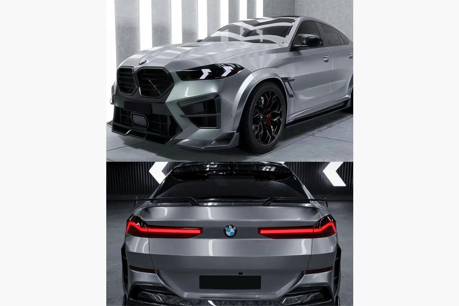 BMW X6 G06 2019–2027 Body kit for X6M F96 LU-Design Carbon (2023+) Photo 3