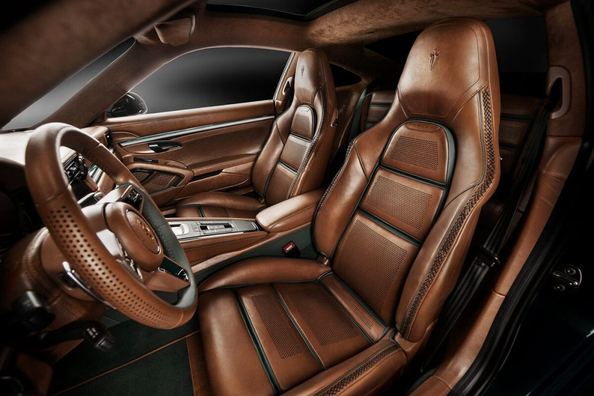 How to restore the color of leather in a car interior?