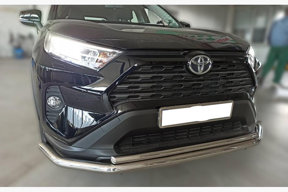 Toyota Rav 4 2019–2025 Front Bar F3-10 (Stainless Steel) Image