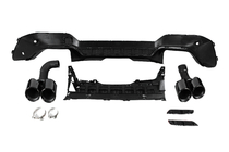 BMW X3 G01 2018- Rear diffuser with exhaust tips (for F97/M-Sport 2022-2024) photo 4