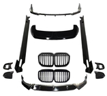 BMW X7 G07 2019- Warrior Black Body Kit Set (for M-Sport 2018-2022) photo 1