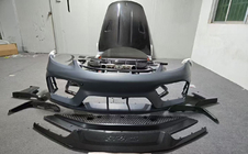 Porsche Boxster/Cayman 982 (718) 2016- GT4RS body kit set (polypropylene + carbon) photo 82