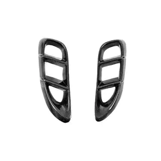 Rear Fender Covers (for GT4, Carbon) Porsche Boxster/Cayman 982 (718) 2016- photo 1