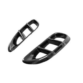 Rear Fender Covers (for GT4, Carbon) Porsche Boxster/Cayman 982 (718) 2016- photo 3