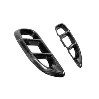 Rear Fender Covers (for GT4, Carbon) Porsche Boxster/Cayman 982 (718) 2016- photo 4