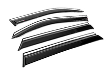 Dacia Duster 2024- Window wind deflectors with chrome trim EuroCap (set of 4) photo 4