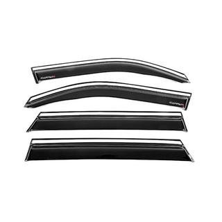 Window wind deflectors with chrome trim EuroCap (set of 4) photo 2