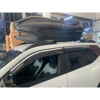 Window wind deflectors with chrome trim EuroCap (set of 4) photo 1