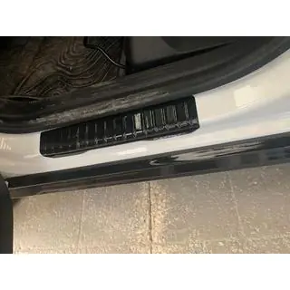 EuroCap inner door sill covers (Gloss, 4 pcs, ABS)