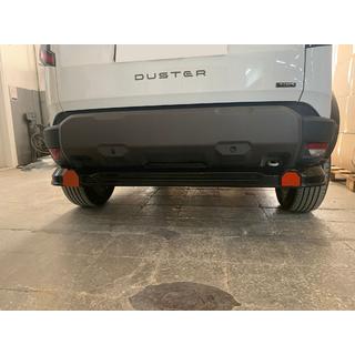 Rear Diffuser EuroCap (ABS, Gloss) Dacia Duster 2024-