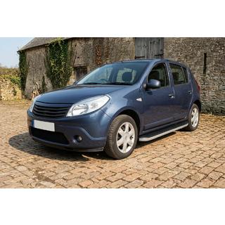 Side Steps Tayga (2 pcs, Aluminum) Dacia Sandero 2007-2013 photo 1