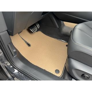 Rubber Floor Mats Carsuit (Beige) photo 1