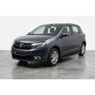 Side Steps Allmond Black (2 pcs, Aluminum) Dacia Sandero 2013-2020 photo 1