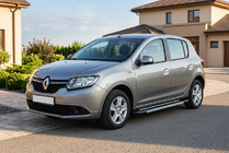 Dacia Sandero 2013-2020 Side Steps RedLine V1 (2 pcs, Aluminum) photo 1