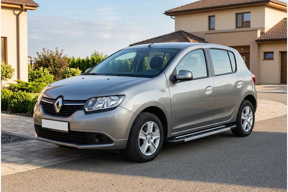Dacia Sandero 2013-2020 Side Steps RedLine V1 (2 pcs, Aluminum) Image