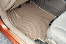 Chevrolet Aveo T250 2005-2011 Rubber Floor Mats Carsuit (Beige) photo 1