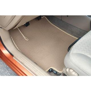 Rubber Floor Mats Carsuit (Beige) Chevrolet Aveo T250 2005-2011 photo 1