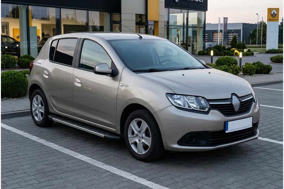 Renault Sandero 2013-2022 Side Steps Duru (2 pcs, Aluminum) Image