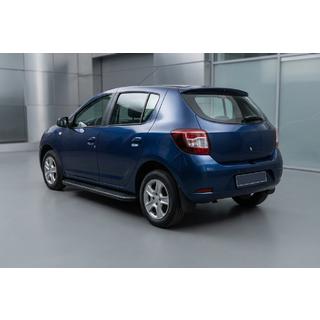 Side Steps Bosphorus Black (2 pcs, Aluminum) Renault Sandero 2013-2022 photo 1