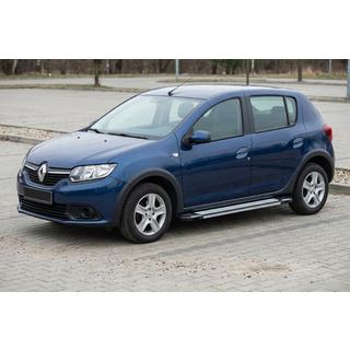 Side Steps Rainbow (2 pcs, Aluminum) Renault Sandero 2013-2022 photo 1