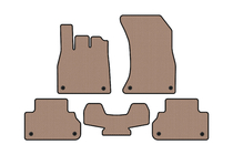 Audi Q5 2017-2025 Rubber Floor Mats Carsuit (Beige) photo 1