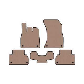 Rubber Floor Mats Carsuit (Beige) Audi Q5 2017-2025 photo 1