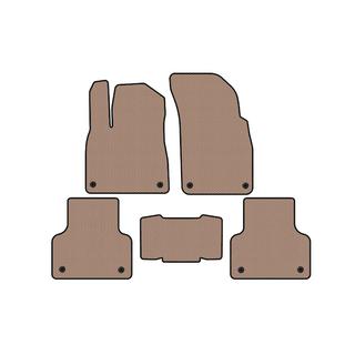 Rubber Floor Mats Carsuit (Beige) Audi Q8 2018- photo 1