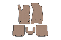 Audi A4 B5 1994–2001 Carsuit rubber floor mats (Sedan, beige) photo 1