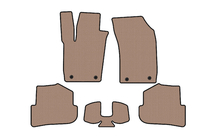 Audi A1 2010-2018 Rubber floor mats Carsuit (HB, 3-door, beige) photo 1
