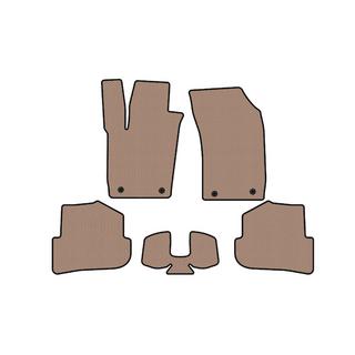 Rubber floor mats Carsuit (HB, 3-door, beige) photo 1