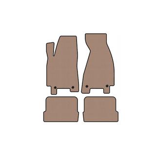 Rubber Floor Mats Carsuit (1991-1996, Coupe, Beige) Audi 80/90 1987-1996 photo 1