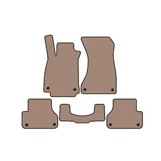 Rubber floor mats Carsuit V1 (Sportback, beige) photo 1