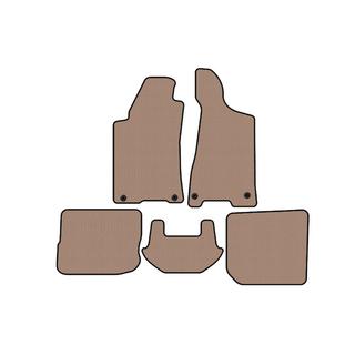 Rubber floor mats Carsuit (1991-1996, Sedan, beige) Audi 80/90 1987-1996 photo 1
