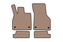 Audi TT 2014-2023 Rubber floor mats Carsuit (Coupe, beige) photo 1