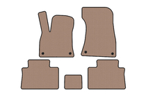 Audi e-Tron 2018-2022 Rubber floor mats Carsuit (Sportback, beige) photo 1