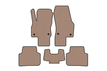 Audi Q3 2019–2025 Rubber Floor Mats Carsuit (Beige) photo 1