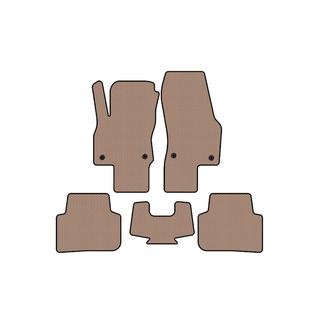 Rubber Floor Mats Carsuit (Beige) Audi Q3 2019–2025 photo 1