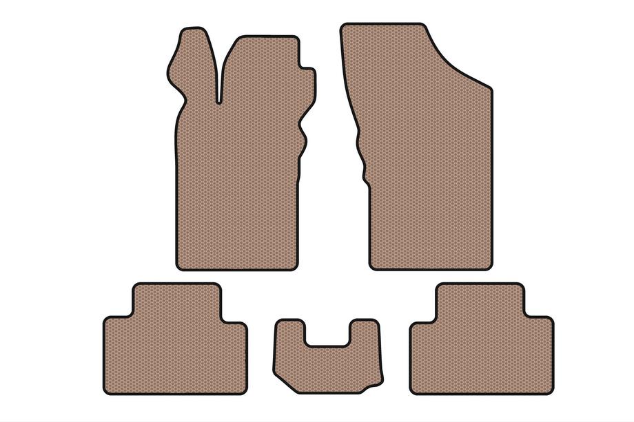 Alfa Romeo GT 2003-2010 Rubber Floor Mats Carsuit (Beige) Image