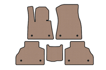 BMW X7 G07 2019- Rubber floor mats Carsuit (2 rows, beige) photo 1