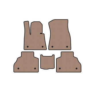 Rubber floor mats Carsuit (2 rows, beige) BMW X7 G07 2019- photo 1