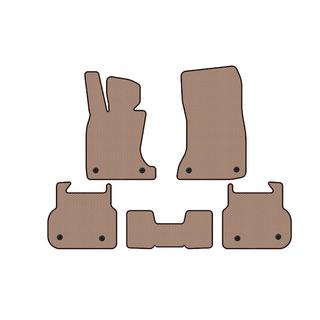 Rubber floor mats Carsuit (for F01, beige) photo 1